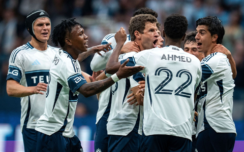 Müller gab sein MLS-Debüt für die Vancouver Whitecaps. - Foto: ETHAN CAIRNS/The Canadian Press/AP/dpa