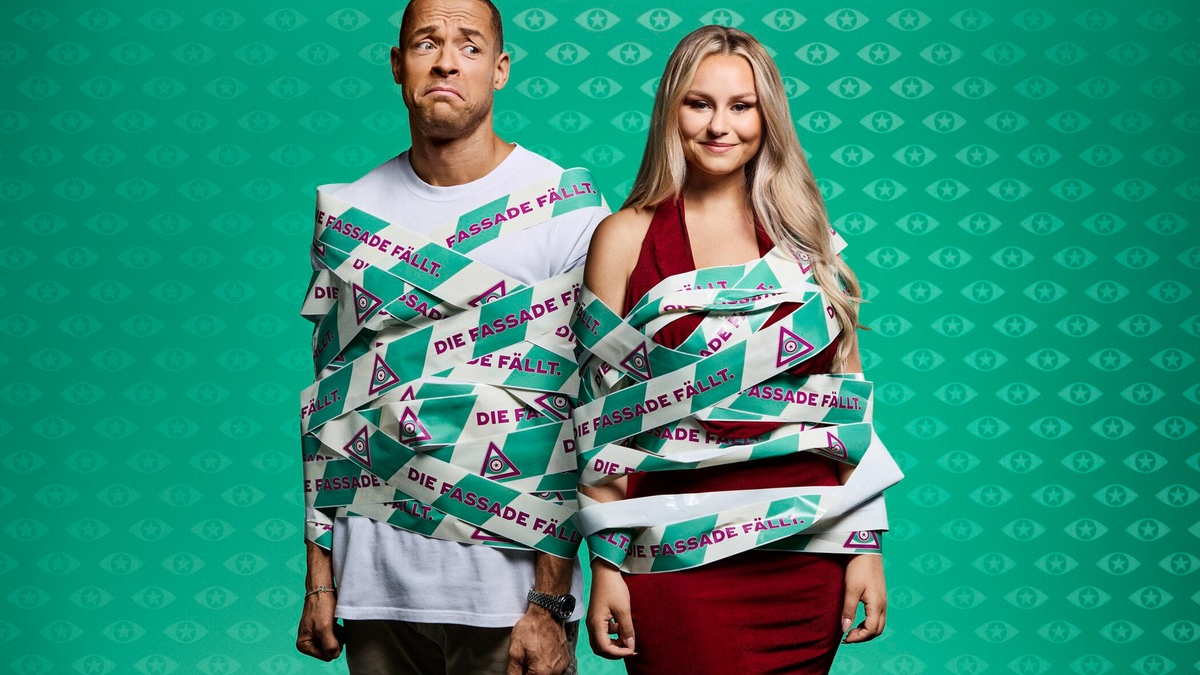 Andrej Mangold Sarah-Jane Wollny Promi Big Brother - Foto: Joyn/Marc Rehbeck, presseportal.de