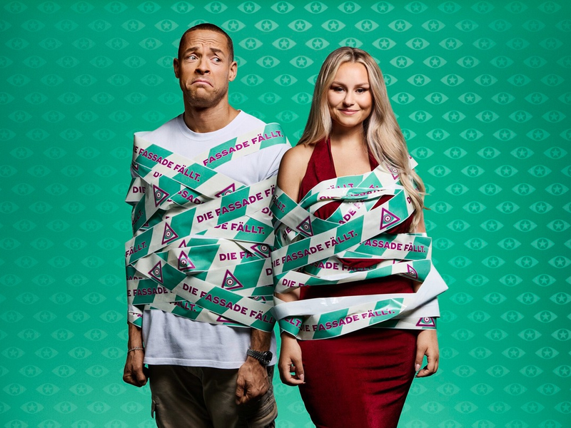 Andrej Mangold Sarah-Jane Wollny Promi Big Brother - Foto: Joyn/Marc Rehbeck, presseportal.de