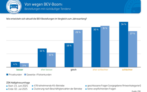 Kfz-Gewerbe warnt: Eigenzulassungen täuschen über E-Auto-Flaute hinweg - Foto: presseportal.de