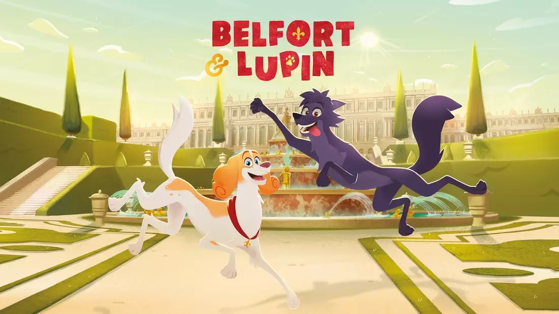 Serien-Premiere Belfort & Lupin - Die Hunde von Versailles / Abenteuer der tierischen Freunde ab 22. August 2025 bei KiKA - Bild: presseportal.de