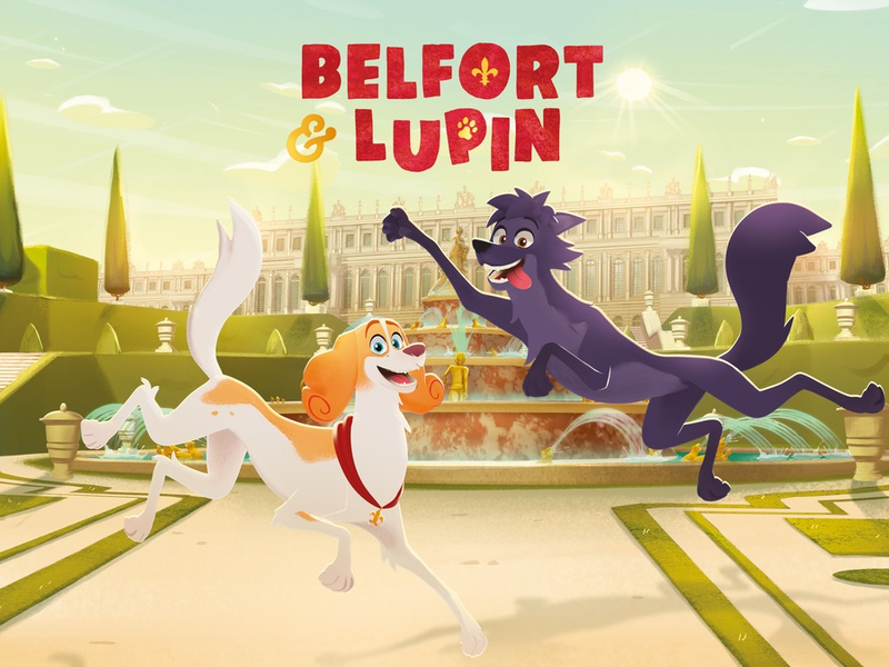 Serien-Premiere Belfort & Lupin - Die Hunde von Versailles / Abenteuer der tierischen Freunde ab 22. August 2025 bei KiKA - Foto: presseportal.de