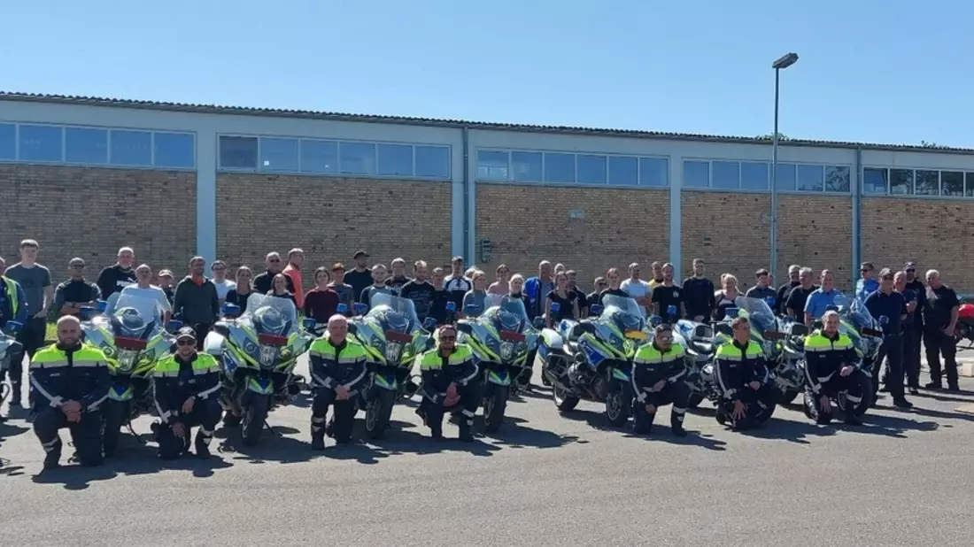POL-PPTR: Motorradfahren mit der Polizei und Fahrlehrern - Bild: presseportal.de