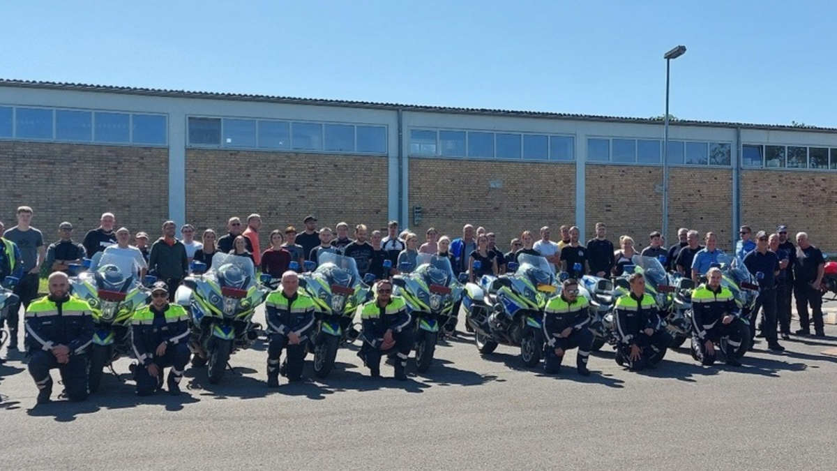 POL-PPTR: Motorradfahren mit der Polizei und Fahrlehrern - Foto: presseportal.de