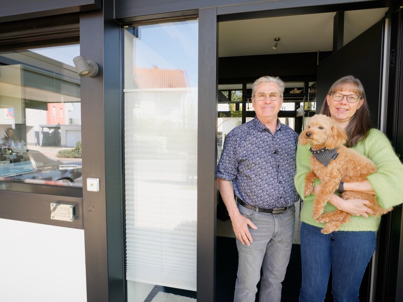 Erfahrungen mit Fertighaushersteller Huf Haus aus erster Hand: Familie Müller lebt seit 2002 im eigenen HUF Haus/Erfahrungsbericht über Haushersteller Huf Haus - Foto: presseportal.de