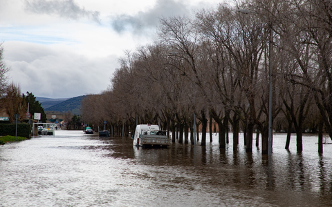Wissenschaftler des Potsdam-Instituts für Klimafolgenforschung (PIK) haben Überschwemmungen in Europa, wie hier in Spanien, untersucht. (Archivbild) - Foto: Rafael Bastante/EUROPA PRESS/dpa