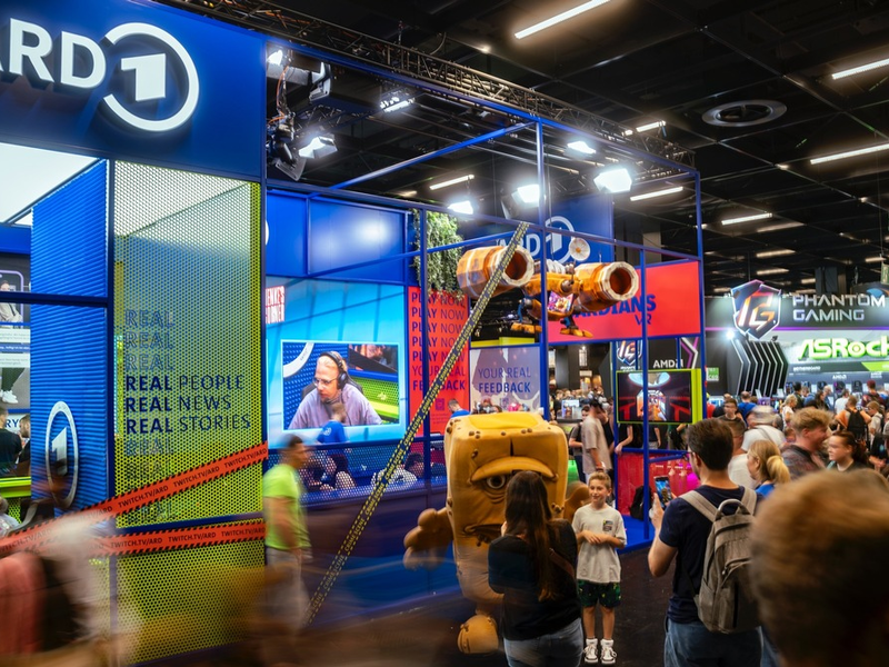 ARD @gamescom 2025 - Play, Watch, Connect. - Foto: presseportal.de