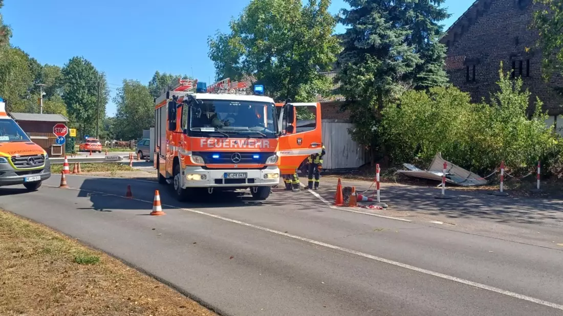 FW-NE: Unfall auf Verkehrsübungsplatz - Bild: presseportal.de