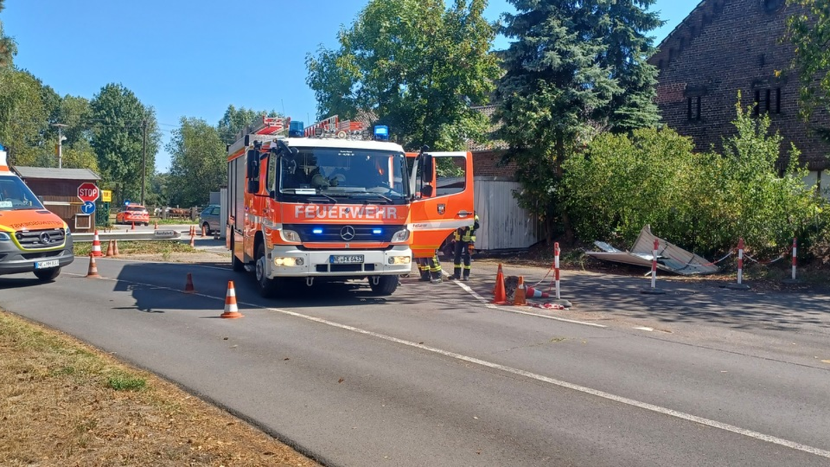 FW-NE: Unfall auf Verkehrsübungsplatz - Foto: presseportal.de