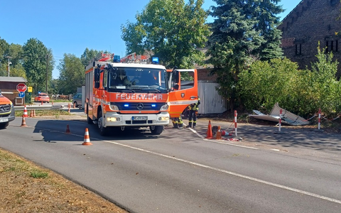 FW-NE: Unfall auf Verkehrsübungsplatz - Foto: presseportal.de