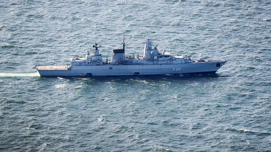 Erster Besuch von Bundeskanzler Friedrich Merz bei der Deutschen Marine - Bild: presseportal.de