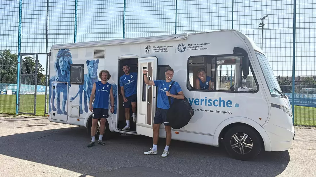 Regio-Tour: Der TSV 1860 und die Bayerische bringen die Profis von München in die Region - Bild: presseportal.de