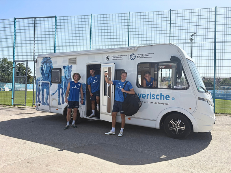 Regio-Tour: Der TSV 1860 und die Bayerische bringen die Profis von München in die Region - Foto: presseportal.de
