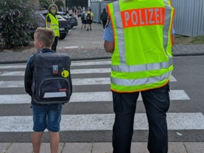 POL-PILEK: Polizei überwacht Schulwege - Foto: presseportal.de