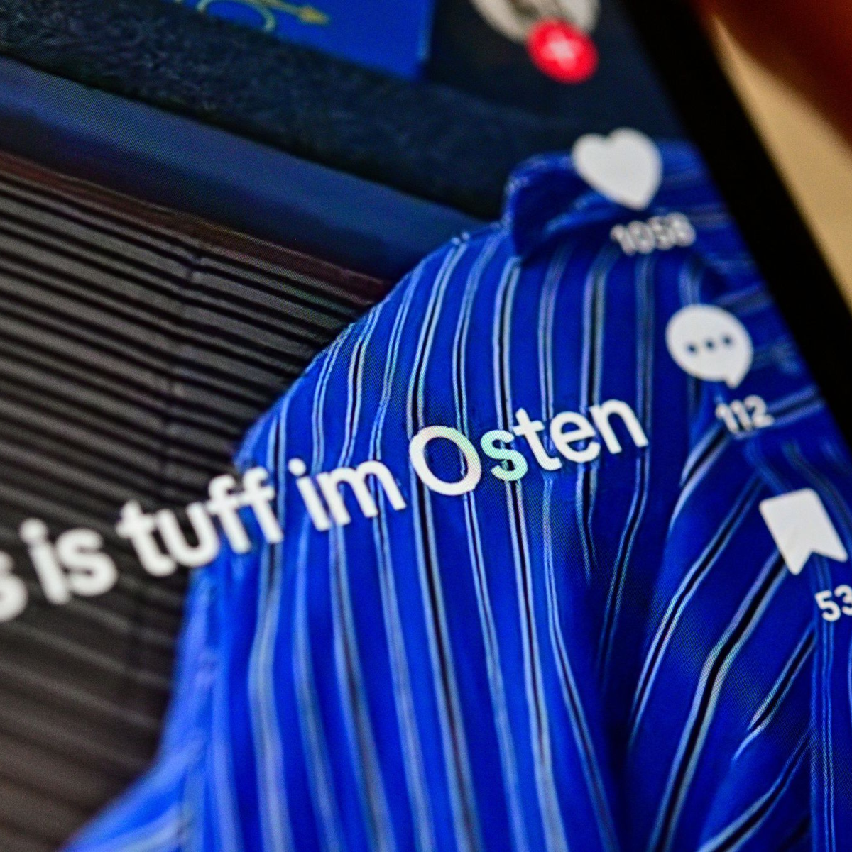 Der Tiktok-Trend «tuff im Osten» beschreibt ostdeutsche Verhältnisse oft auf stereotype Weise.  - Foto: Sebastian Gollnow/dpa