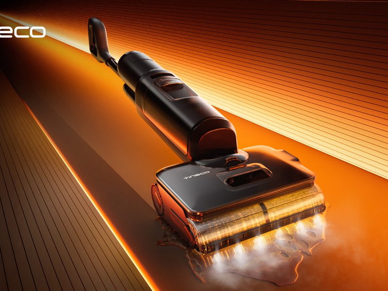 Tineco FLOOR ONE S7 Stretch Steam Serie: Flexible, kabellose Dampfreinigung für hygienische Sauberkeit bis in alle Ecken - Foto: presseportal.de