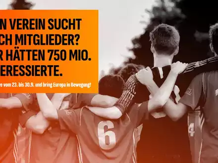 Zehn Jahre #BeActive / DTB startet mit neuer Kampagne in die Europäische Woche des Sports - Foto: presseportal.de