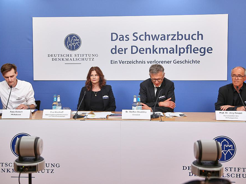 Vorstellung Schwarzbuch der Denkmalpflege am 19.08.2025 - Foto: über dts Nachrichtenagentur