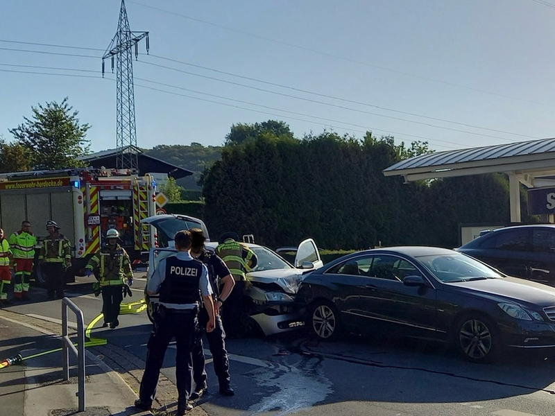 FW-EN: Verkehrsunfall auf Dortmunder Landstraße - Foto: presseportal.de