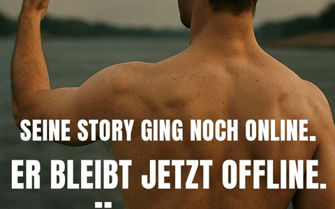 POL-NE: Schockbild warnt vor dem Baden im Rhein - Foto: presseportal.de