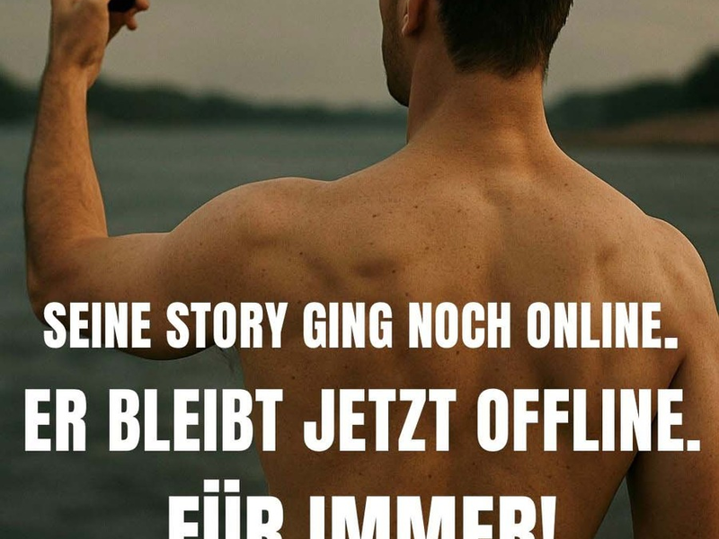 POL-NE: Schockbild warnt vor dem Baden im Rhein - Foto: presseportal.de