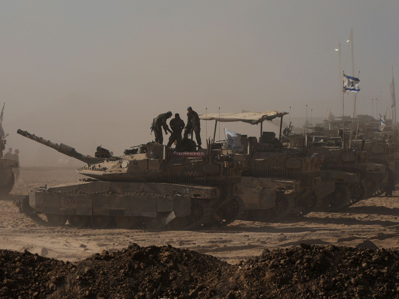 Israels Armee greift im Gazastreifen weiter an. (Archivbild)  - Foto: Maya Levin/AP/dpa