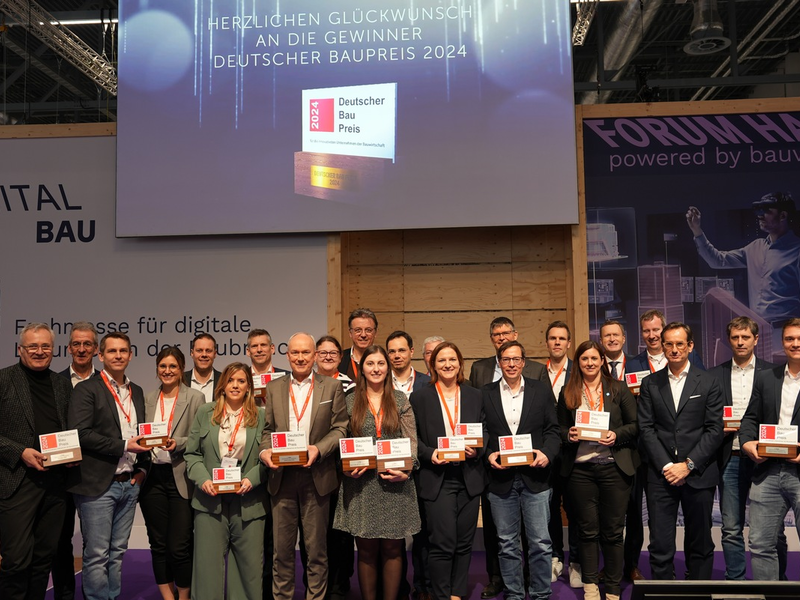 Rekordbeteiligung bei Deutschem Baupreis 2026 / Bereits über 70 Bewerbungen nach nur drei Wochen eingegangen - Foto: presseportal.de