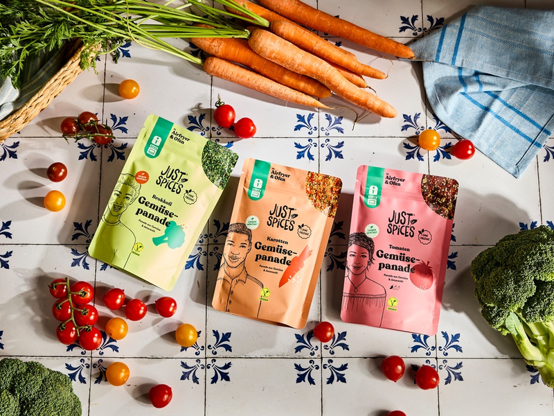 Just Spices launcht drei neue Gemüse-Pananden und bietet seinen Kunden neue Inspiration in der Küche - Foto: presseportal.de