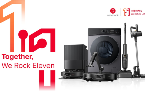 Together, We Rock Eleven - Roborock feiert 11-jähriges Jubiläum mit großartigen Gewinnen und attraktiven Rabatten - Foto: presseportal.de