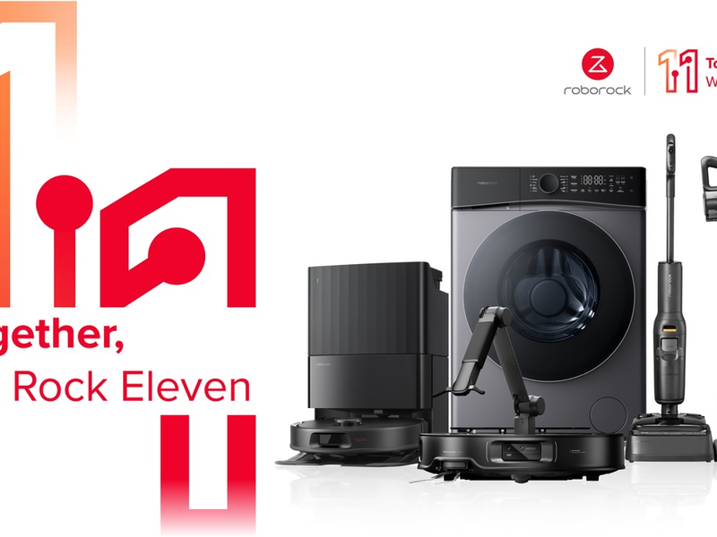 Together, We Rock Eleven - Roborock feiert 11-jähriges Jubiläum mit großartigen Gewinnen und attraktiven Rabatten - Foto: presseportal.de