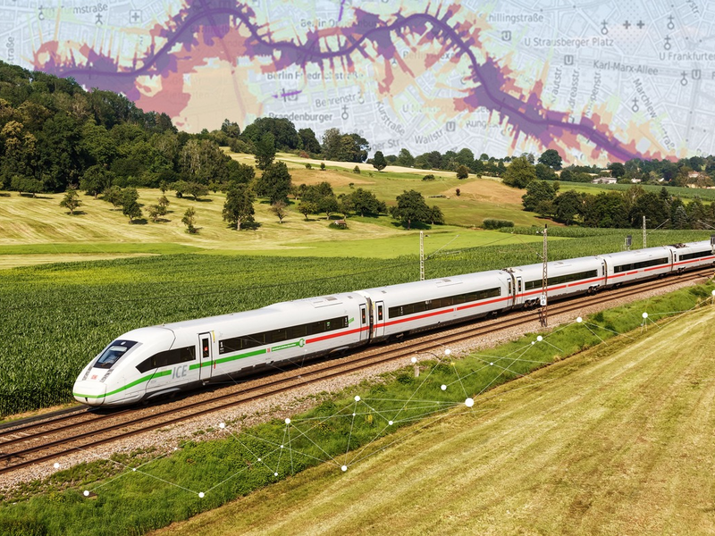 Disy unterstützt das Eisenbahn-Bundesamt bei bundesweiter Lärmkartierung Schiene / Expertenteam verarbeitet komplexe Bahndaten für eines der größten Geodatenprojekte Deutschlands - Foto: presseportal.de