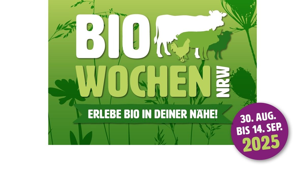 Start der BioWochen NRW 2025 / Landwirtschaftsministerin Silke Gorißen ermuntert alle Bürgerinnen und Bürger zum Besuch der Öko-Betriebe in Nordrhein-Westfalen - Foto: presseportal.de
