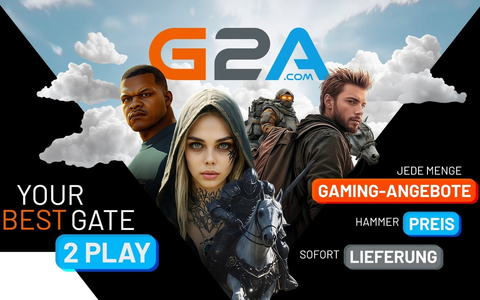 G2A.COM präsentiert KI-gestützte Kampagne Best Gate 2 Play zur Verbesserung digitaler Unterhaltungserlebnisse - Foto: presseportal.de