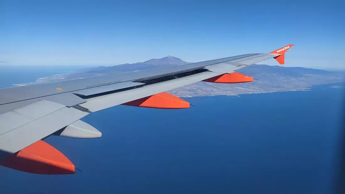 Gran Canaria aus einem Easyjet-Flugzeug aus gesehen (Archiv) - Bild: über dts Nachrichtenagentur