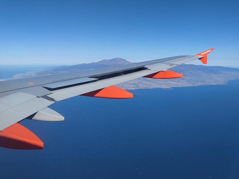 Gran Canaria aus einem Easyjet-Flugzeug aus gesehen (Archiv) - Foto: über dts Nachrichtenagentur