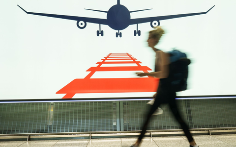 Am Frankfurter Flughafen arbeiten Bahn und Airlines auch zusammen. (Symbolbild) - Foto: Frank Rumpenhorst/dpa