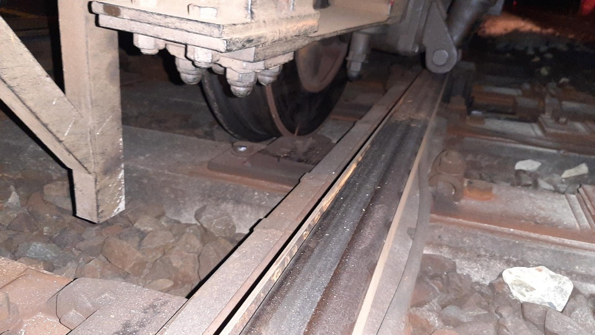 BPOL NRW: Entgleisung eines Zuges in Hagen-Vorhalle: Bundespolizei ermittelt - Foto: presseportal.de