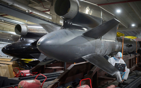Bei dem Einsatz gegen russische Ziele auf der Krim wurden Kampfdrohnen eingesetzt. (Archivbild) - Foto: Efrem Lukatsky/AP/dpa Bei dem Einsatz gegen russische Ziele auf der Krim wurden Kampfdrohnen eingesetzt. (Archivbild) - Foto: Efrem Lukatsky/AP/dpa