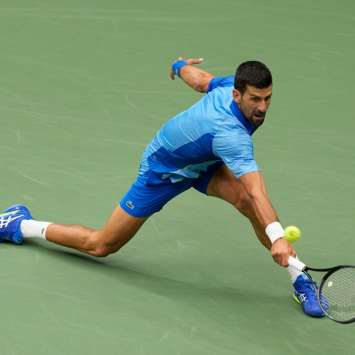 Novak Djokovic läuft dem ersehnten 25. Grand-Slam-Titel hinterher.  - Foto: Mary Altaffer/AP/dpa
