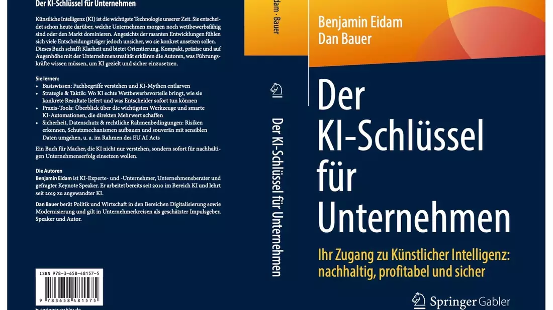 Der KI-Schlüssel für Unternehmen: Neues Fachbuch für den erfolgreichen Einsatz künstlicher Intelligenz - Bild: presseportal.de