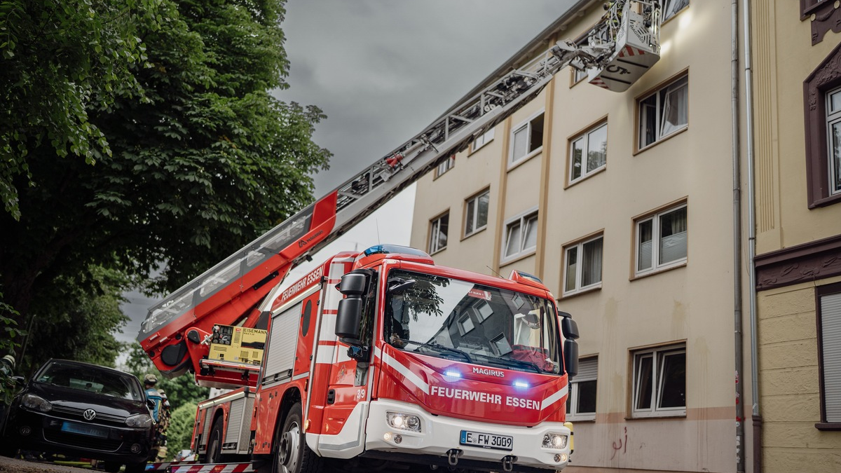 FW-E: Feuer im Mehrfamilienhaus - Matratze fängt Feuer - Foto: presseportal.de