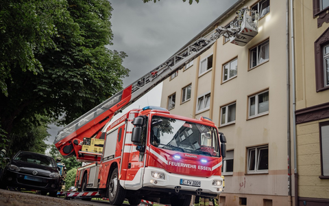 FW-E: Feuer im Mehrfamilienhaus - Matratze fängt Feuer - Foto: presseportal.de