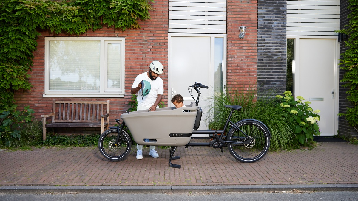Marken-Relaunch & Modellstart: Dolly Joy rollt los - das neue Cargobike für Familien mit Rückenwind - Foto: presseportal.de