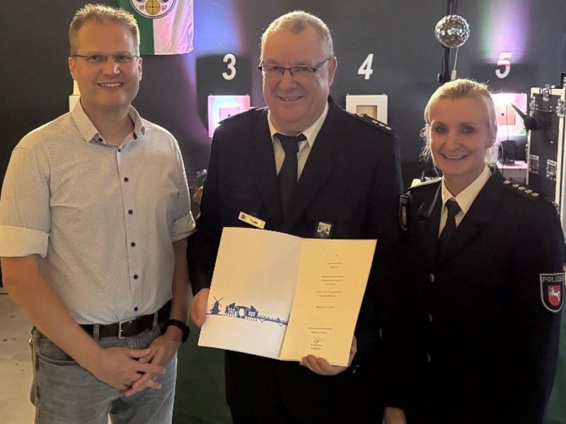 POL-VER: Abschied von Andreas Kruse: Langjähriger Kontaktbeamter der Polizei geht in den Ruhestand - Foto: presseportal.de
