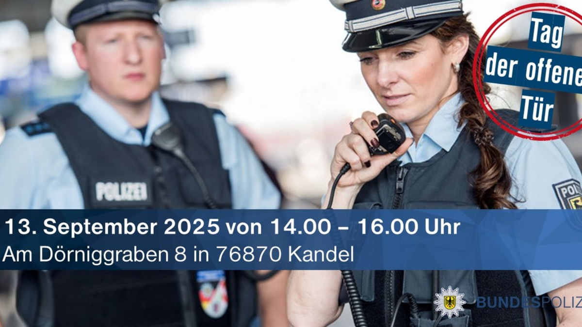 BPOL-KL: Tag der offenen Tür bei der Bundespolizei in Kandel - Foto: presseportal.de