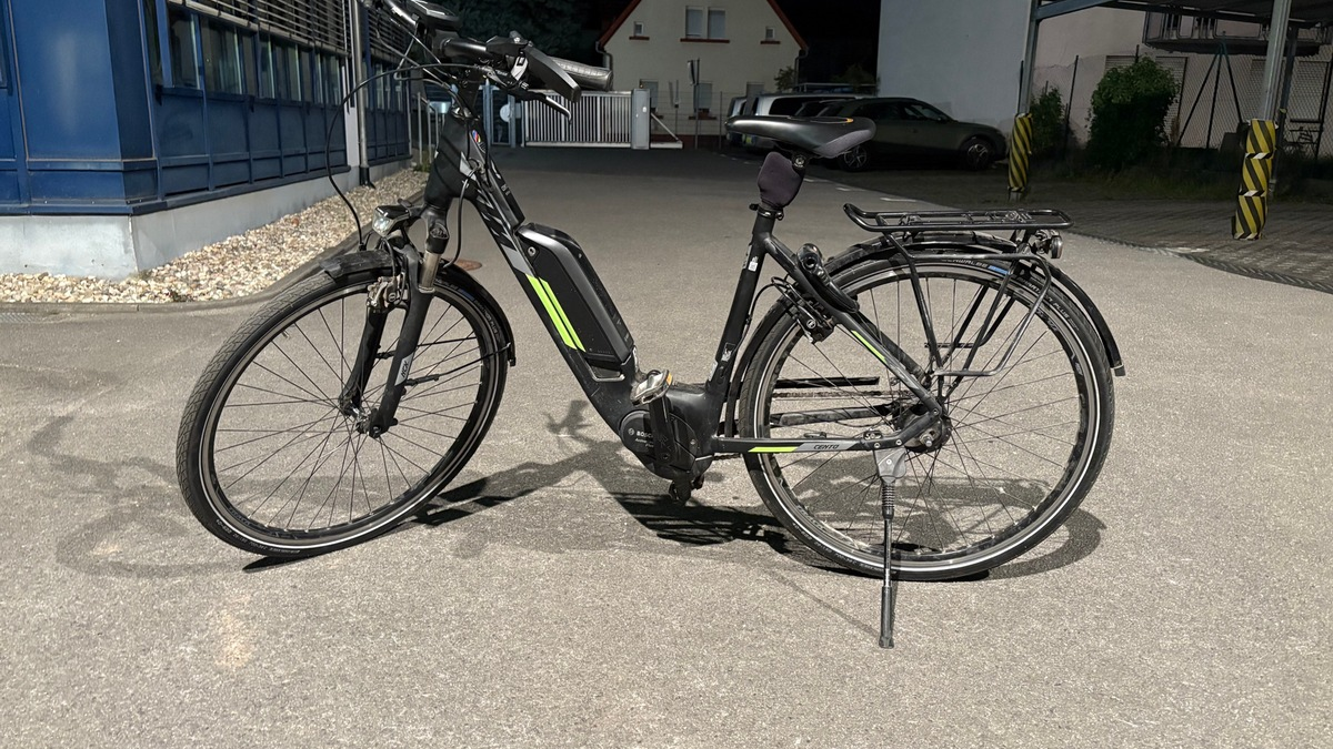 POL-MA: Heidelberg: Hochwertiges E-Bike sichergestellt - Eigentümer gesucht - Foto: presseportal.de