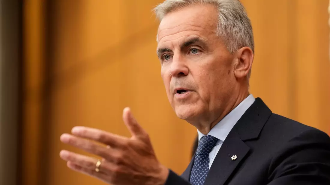 Zeichen des guten Willens: Kanadas Premier Carney - Bild: Adrian Wyld/The Canadian Press/AP/dpa