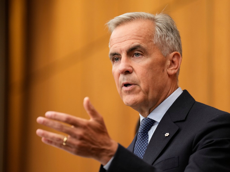 Zeichen des guten Willens: Kanadas Premier Carney - Foto: Adrian Wyld/The Canadian Press/AP/dpa