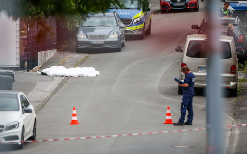 Nach dem Tatverdächtigen wird weiter gefahndet. - Foto: Christoph Reichwein/dpa