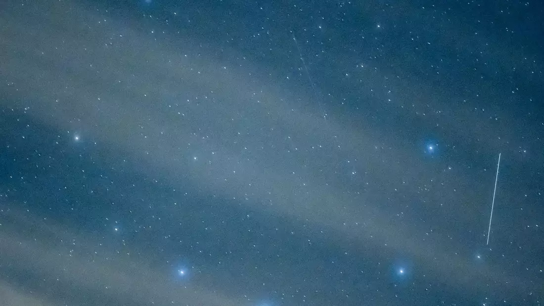 Das Sternbild Nördliche Krone, wo T Coronae Borealis aufleuchten soll - Bild: Patrick Pleul/dpa
